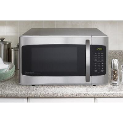 Danby 1.1 cu. ft. Countertop Microwave Oven DMW111KSSDD IMAGE 3