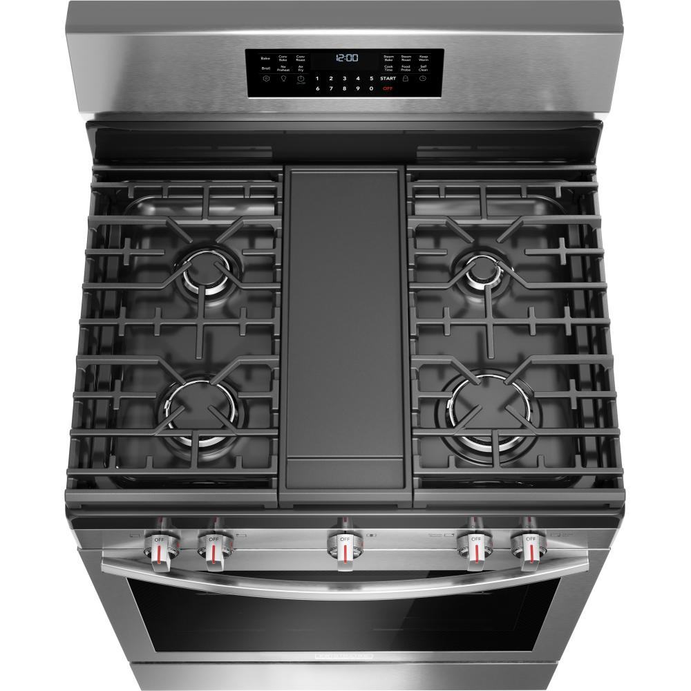 Frigidaire Gallery 30 inch Freestanding Gas Range with Air Fry Technol