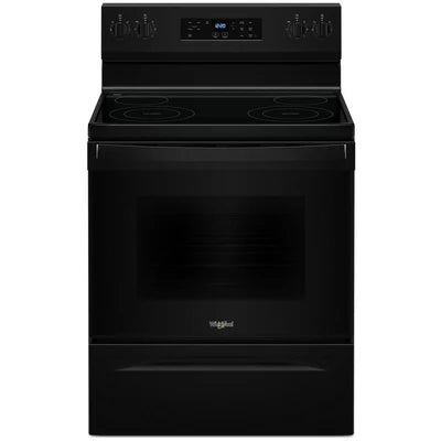 Whirlpool 30" 5.3 cu Glass Top Range YWFES3530RB - Scratch and Dent