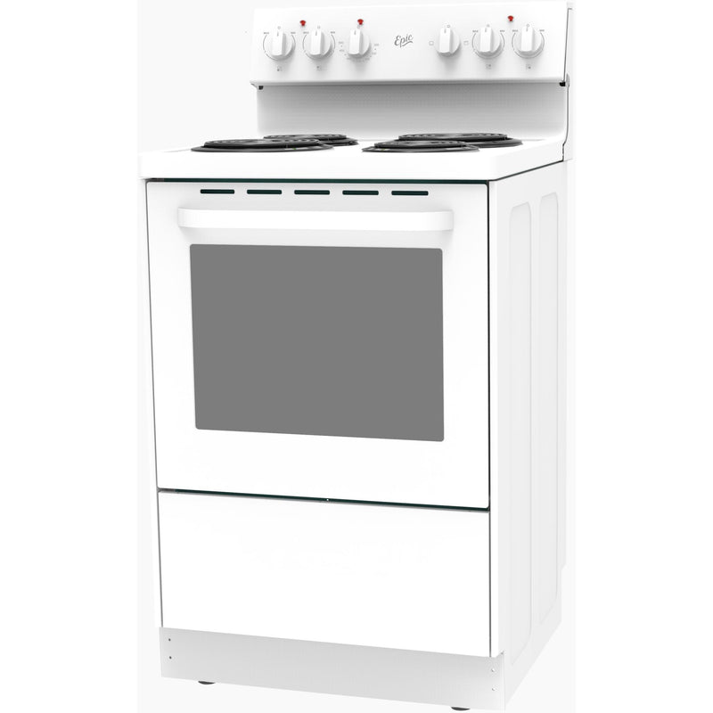 Epic 24-inch Freestanding Electric Range EER239W-2 IMAGE 4