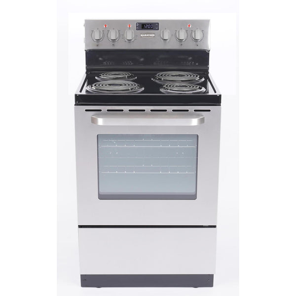 Marathon 24-inch Freestanding Electric Range MER241SS-2 IMAGE 1