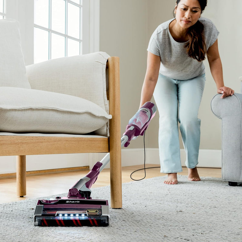 Shark® Stratos™ Corded Stick Vacuum with DuoClean® Powerfins™ Hairpro™ and Odour Neutralizer Technology HZ3000C - Refurbished