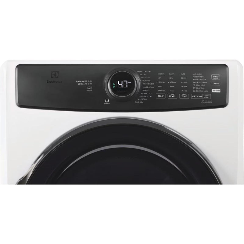 Electrolux 8.0 cu. ft. Front Load Perfect Steam™ Electric Dryer with Balanced Dry™ ELFE773CAW IMAGE 6