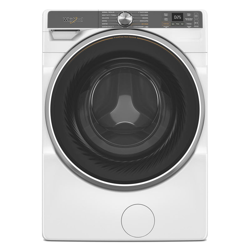 Whirlpool 5.0 cu. ft. Smart Front Load Washer with FreshFlow™ Vent System WFW6720RW IMAGE 1