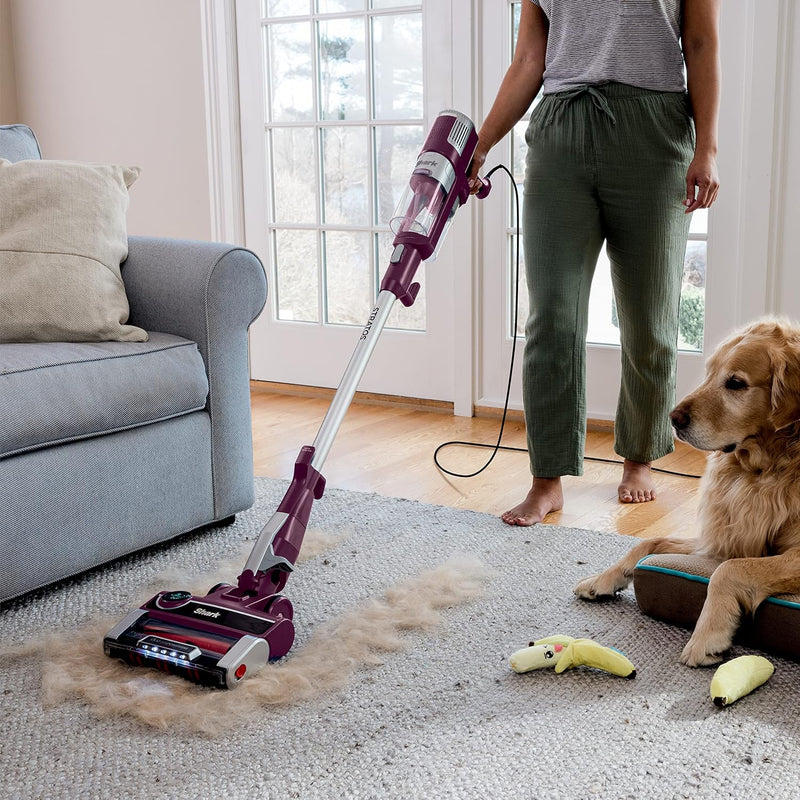 Shark® Stratos™ Corded Stick Vacuum with DuoClean® Powerfins™ Hairpro™ and Odour Neutralizer Technology HZ3000C - Refurbished