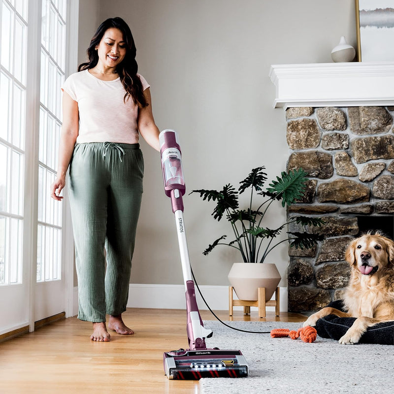 Shark® Stratos™ Corded Stick Vacuum with DuoClean® Powerfins™ Hairpro™ and Odour Neutralizer Technology HZ3000C - Refurbished