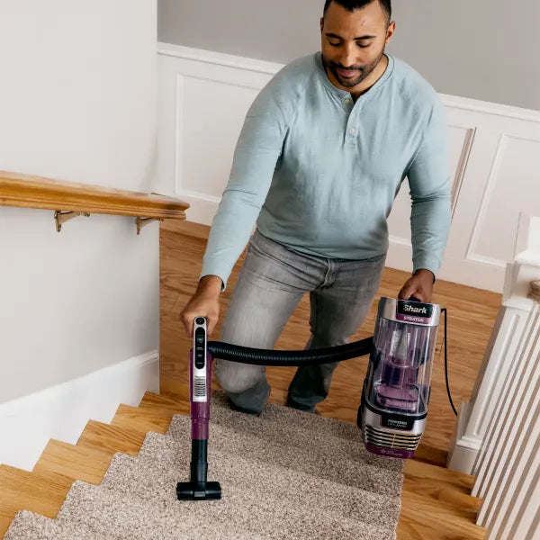 Shark Stratos™ Upright Vacuum with DuoClean® PowerFins™ HairPro™, Powered Lift-Away®, Self-Cleaning Brushroll, and Odor Neutralizer Technology AZ3000C - Refurbished