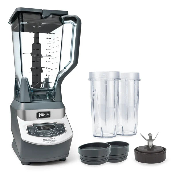 Ninja® Professional Blender & Nutri Ninja® Cups BL660C - Refurbished