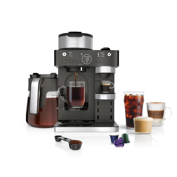 Ninja® Espresso & Coffee Barista System CFN601C - Refurbished