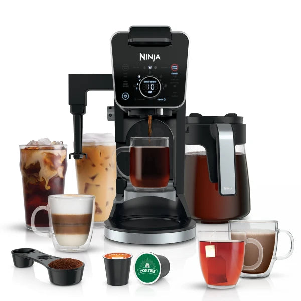 Ninja® DualBrew Pro Specialty Coffee System, Single-Serve, Pod, and 12-Cup Drip Coffee Maker CFP301C - Refurbished