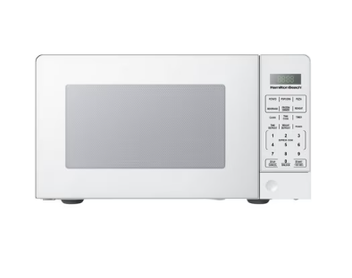 Hamilton Beach 0.7 cu ft 700W Countertop Microwave HBCMV207WE - Refurbished