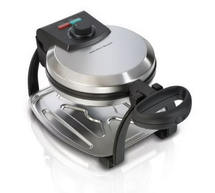 Hamilton Beach Belgian Style Flip Waffle Maker 26010C - Refurbished