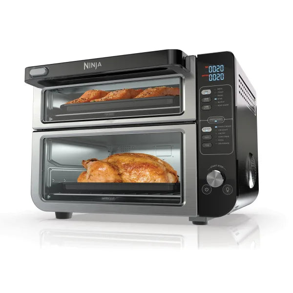 Ninja® 12-in-1 Double Oven with FlexDoor™ DCT401C - Refurbished *Final Sale*