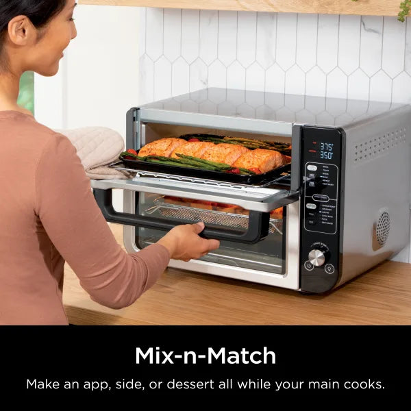 Ninja® 12-in-1 Double Oven with FlexDoor™ DCT401C - Refurbished