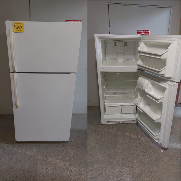 Used Frigidaire Apartment Sized Top Mount Fridge