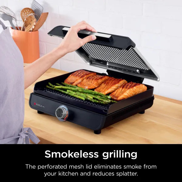 Ninja Sizzle™ Smokeless Indoor Grill GR100C - Refurbished