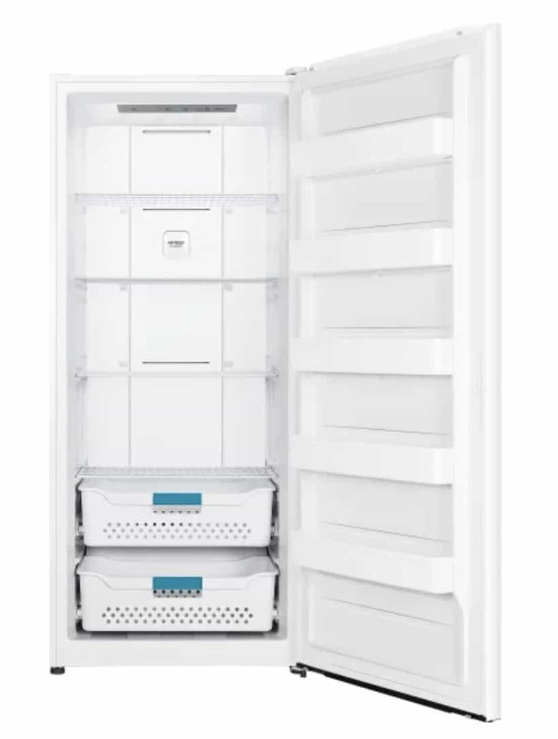 Hisense 21 cu Convertible Upright Freezer or Fridge FV21C7HWE - Refurbished