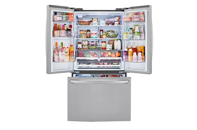 LG 36 inch 23 cu French Door Fridge LRFCC23D6S - Refurbished