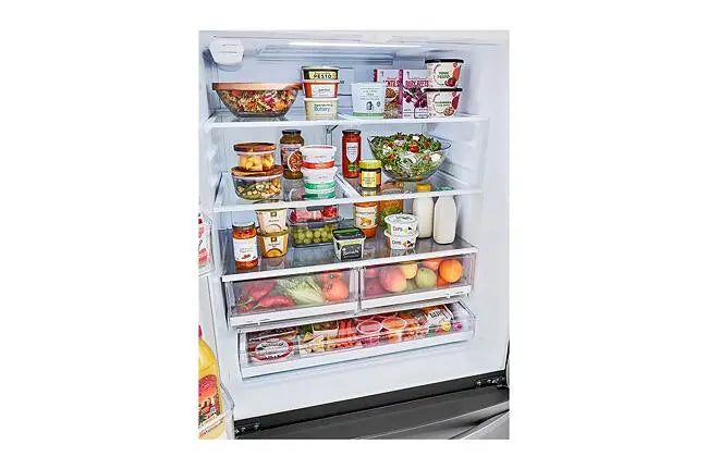 LG 36 inch 23 cu French Door Fridge LRFCC23D6S - Refurbished