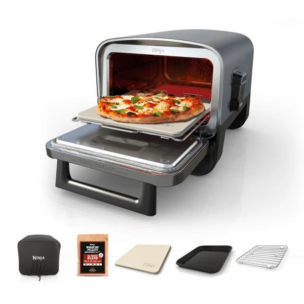 Ninja Woodfire™ 8-in-1 Outdoor Oven OO101LWC - Refurbished