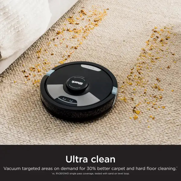 Shark AI Ultra 2-in-1 Robot Vacuum and Mop with Matrix Clean Navigation RV2610WDCA - Refurbished