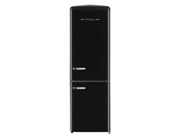 Unique 24 inch 12 cu Retro Bottom Mount Fridge UGP-330L B AC - Scratch and Dent