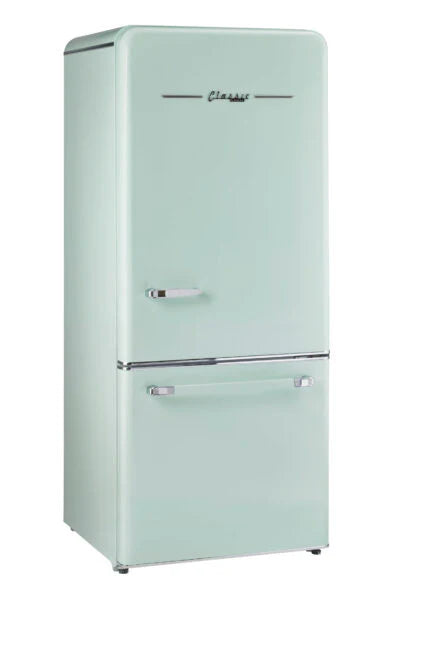 Unique 30 inch 18 cu Retro Bottom Mount Fridge UGP-510L LG AC- Scratch and Dent