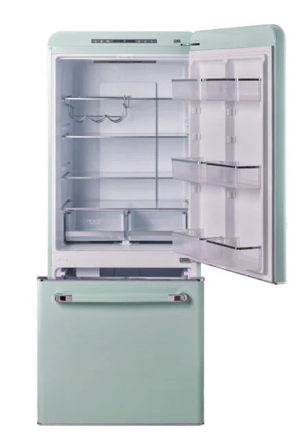 Unique 30 inch 18 cu Retro Bottom Mount Fridge UGP-510L LG AC- Scratch and Dent