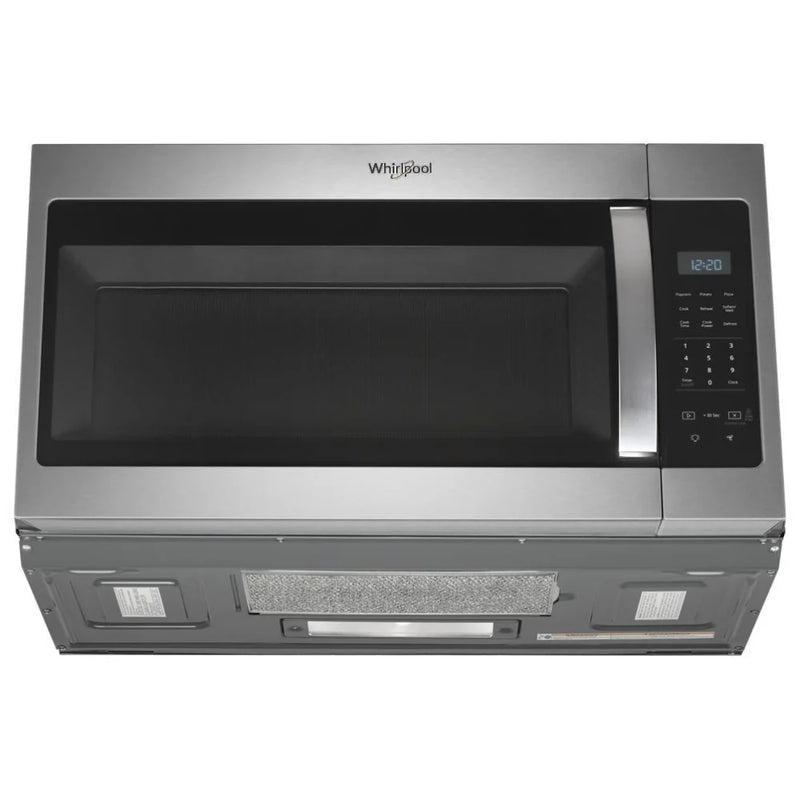 Whirlpool 1.7 cu Over-The-Range Microwave Hood Combination YWMH31017HS - Scratch and Dent