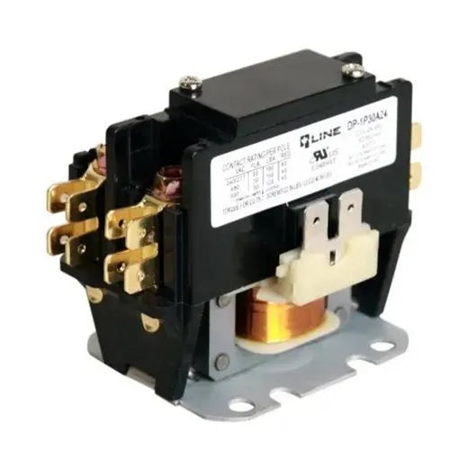 DP-1P, 30A, 24VAC Magnetic Contactor Definite Purpose, Compact