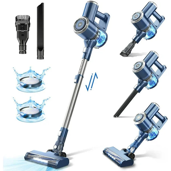 PrettyCare 4 in 1 Cordless Stick Vacuum W200 - Refurbished