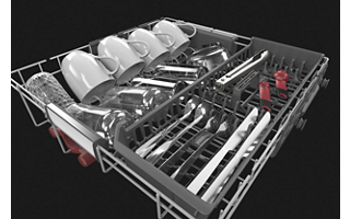 KitchenAid 24" 44 dBA Built-In Dishwasher KDTM404KPS - Scratch and Dent