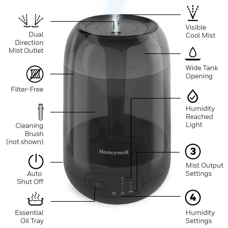 Honeywell Ultra Plusᵀᴹ Ultrasonic Cool Mist Humidifier HUL565BC - Refurbished