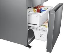 Samsung 33 inch 18 cu Counter-Depth French Door Fridge RF18A5101SR/AA - Refurbished