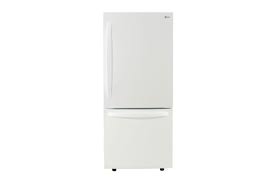 LG 30 inch 22 cu Bottom Mount Fridge LRDNS2200W - Refurbished