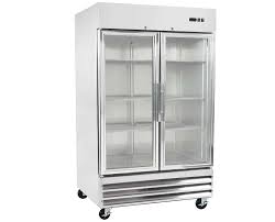 Eurodib 47 cu Reach-in Glass 2-door Commercial All Fridge EURO2GDR - Refurbished