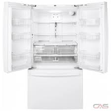 GE 36 inch 27 cu French Door Fridge GNE27JGMWW - Clearance