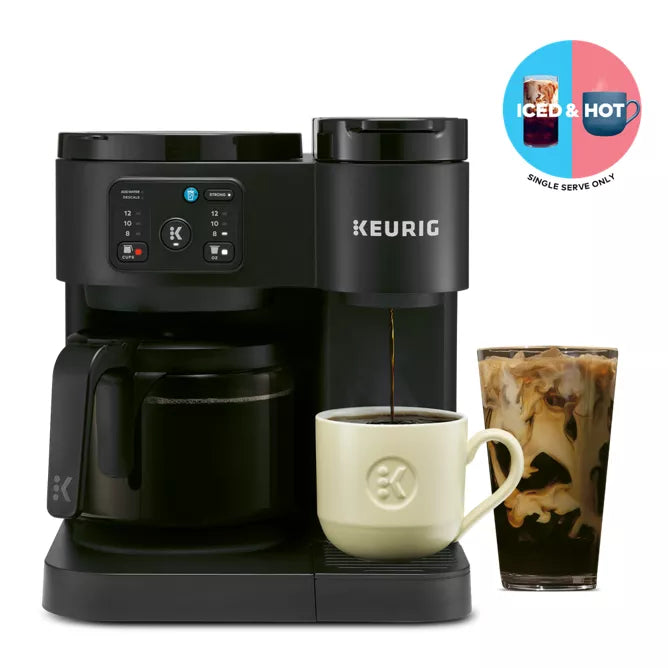 Keurig K-Duo Essentials Hot & Iced Single Serve K-Cup Pod & Carafe Coffee Maker (Gen 2) K5500 - Refurbished