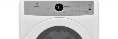 Electrolux 8 cu Electric Dryer ELFE733CAW - Refurbished