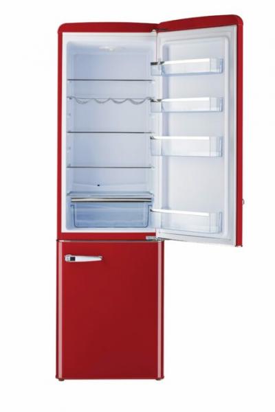 Unique 22 inch 9 cu Retro Bottom Mount Fridge UGP-275L R AC - Scratch and Dent