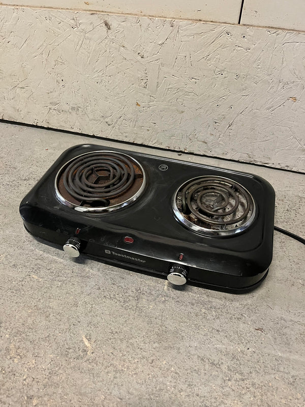 Used Toastmaster Electric Double Burner Cook Plate