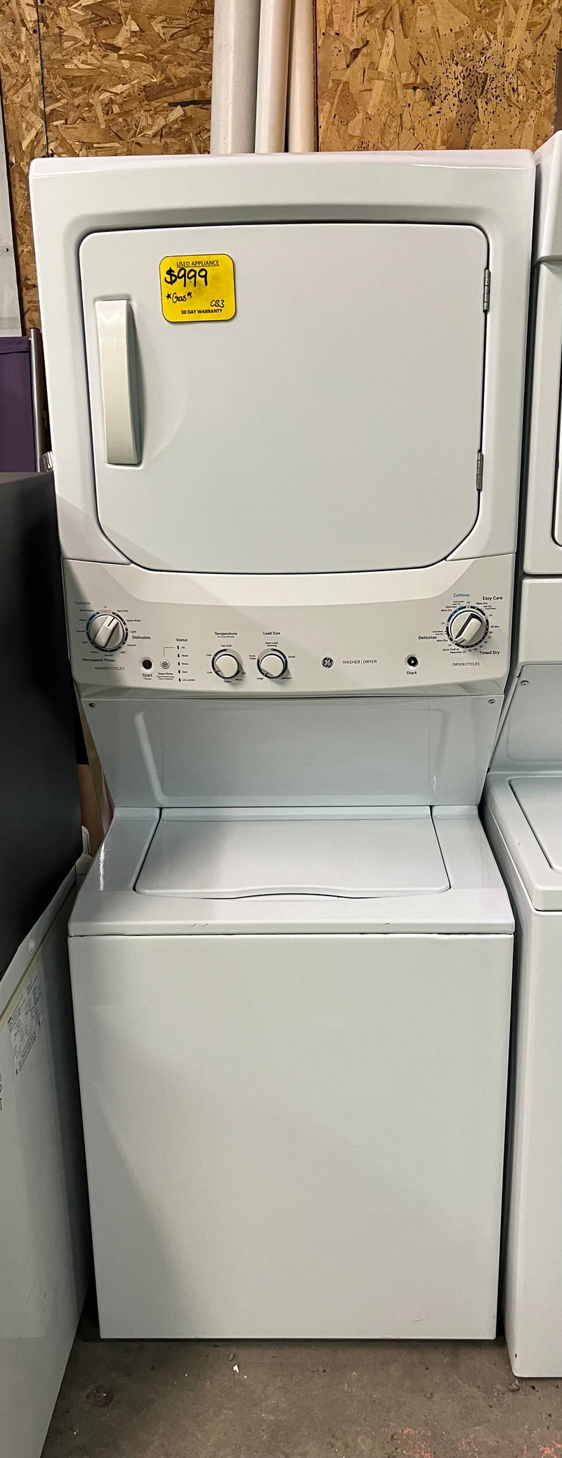 Used GE 27" Gas Laundry Center