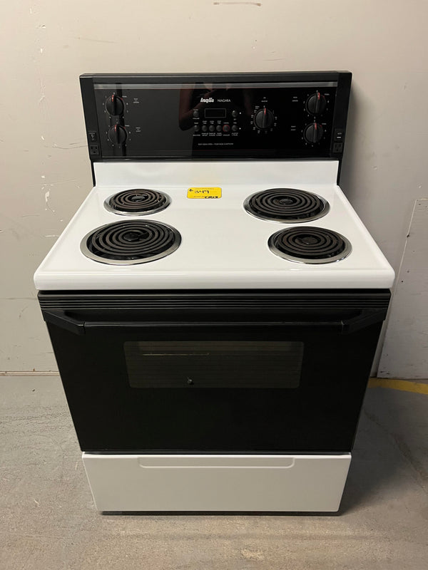 Used Inglis White Coil Top Stove CR13